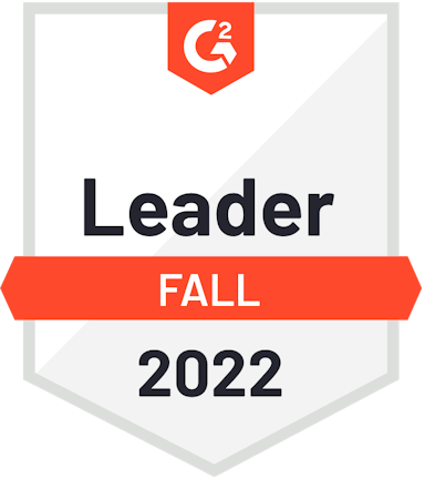G2 Leader Badge for Fall 2022