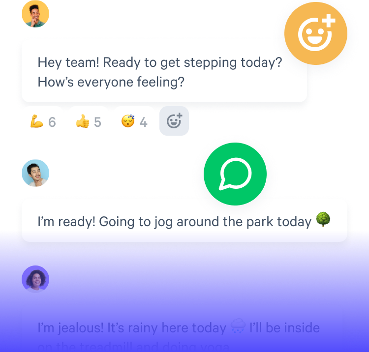 chat messages between multiple users