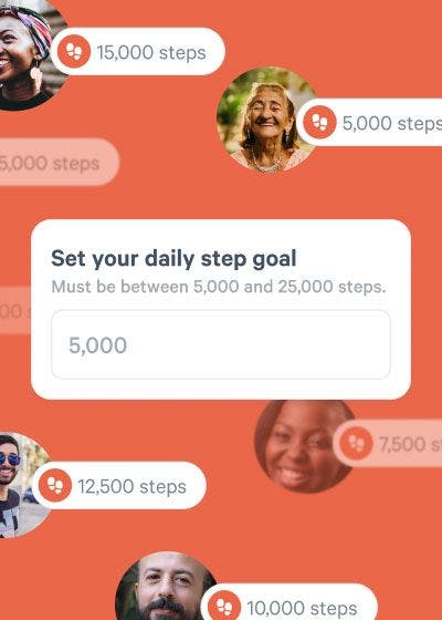 Accommodate all activity levels with personalized goal challenges
